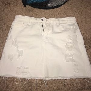 White skirt (jean) SHEIN
